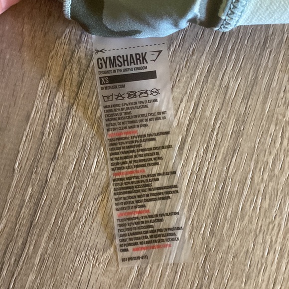 Gymshark Mesh Layer Sports Bra XS NWT - Picture 3 of 3